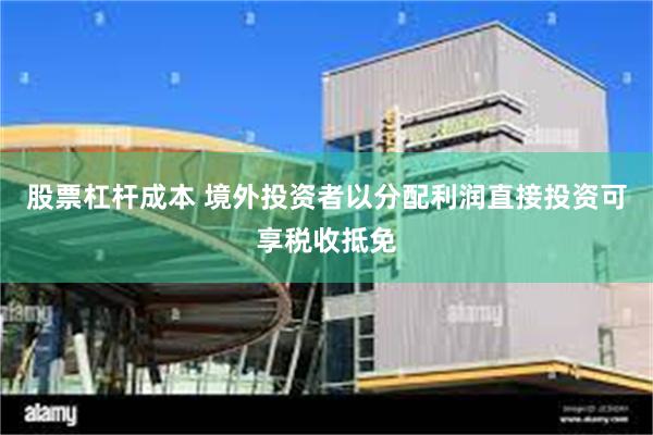股票杠杆成本 境外投资者以分配利润直接投资可享税收抵免