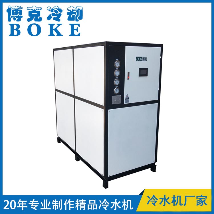 青海水冷箱式冷水機(jī)雙機(jī)型(觸摸屏可遠(yuǎn)程控制)