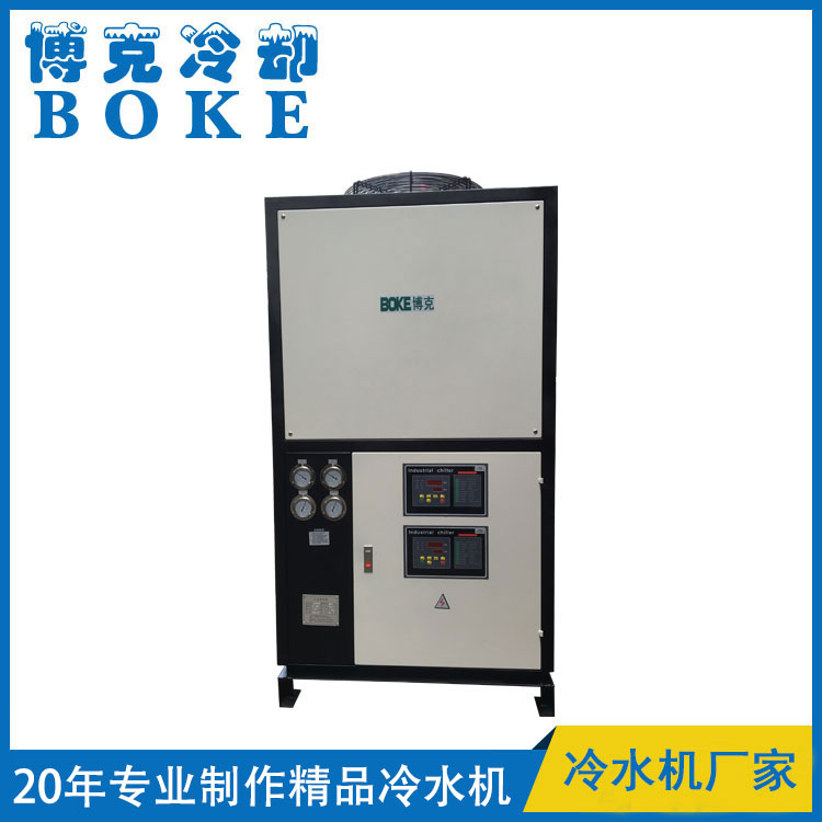 常德制罐焊機(jī)冷卻用雙溫雙控風(fēng)冷式冷水機(jī)